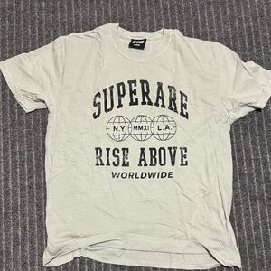 White Graphic Tee for Men